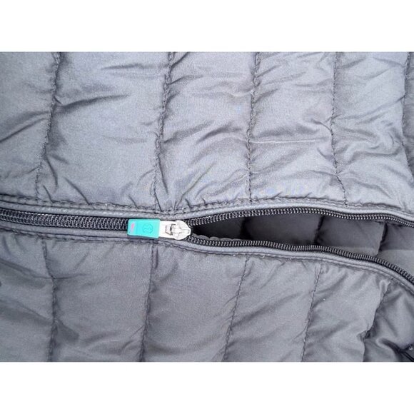 Lululemon Fluff on jacket. Black/herringbone. Size 4 - Picture 4 of 7